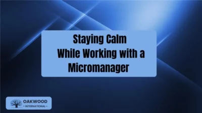 Working with a Micromanager 
