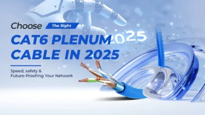 Right Cat6 Plenum Cable