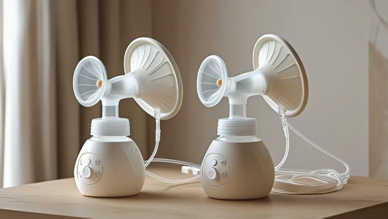 Breast Pump Helps Maintain Milk Supply