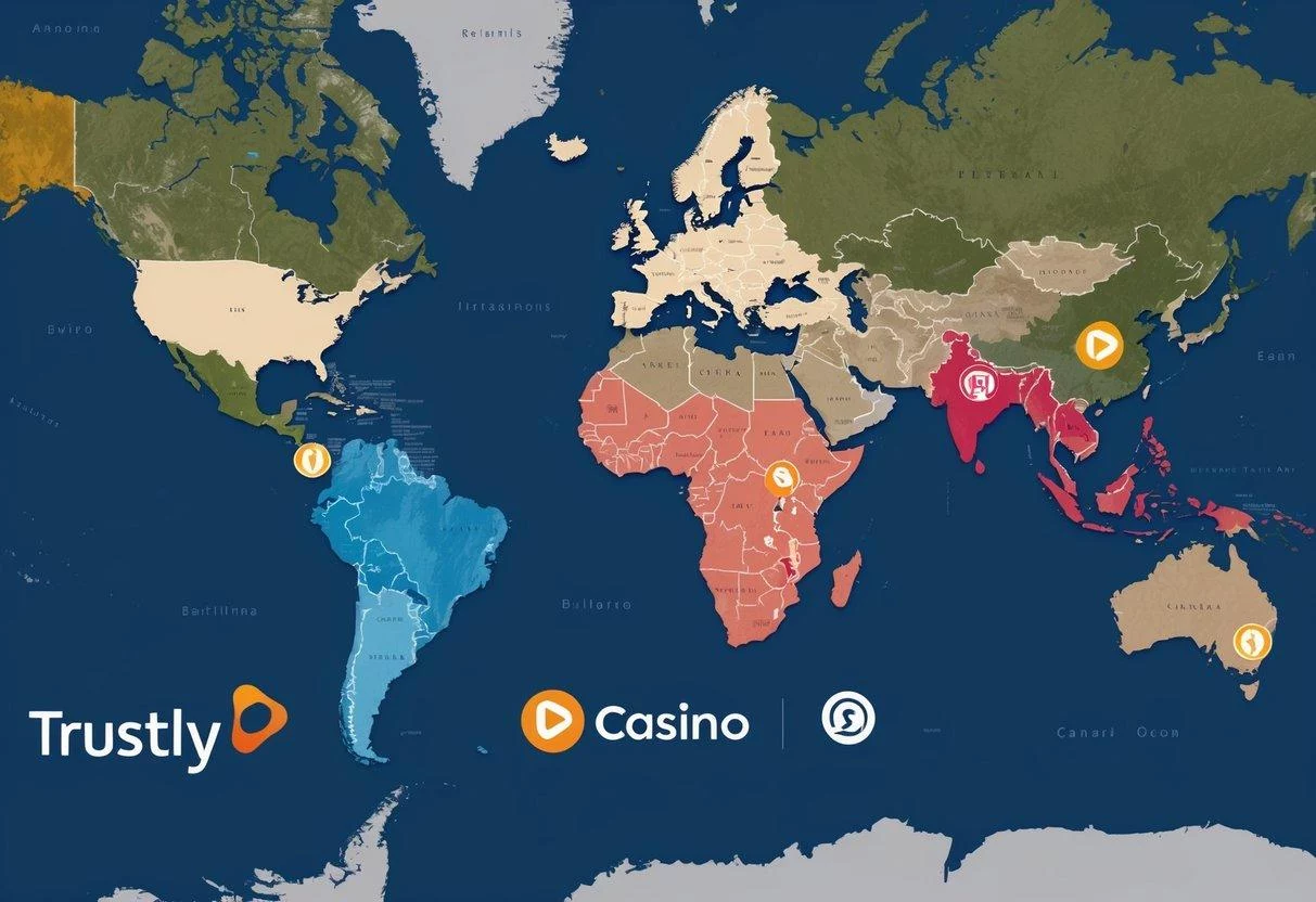 Utländska casino med Trustly