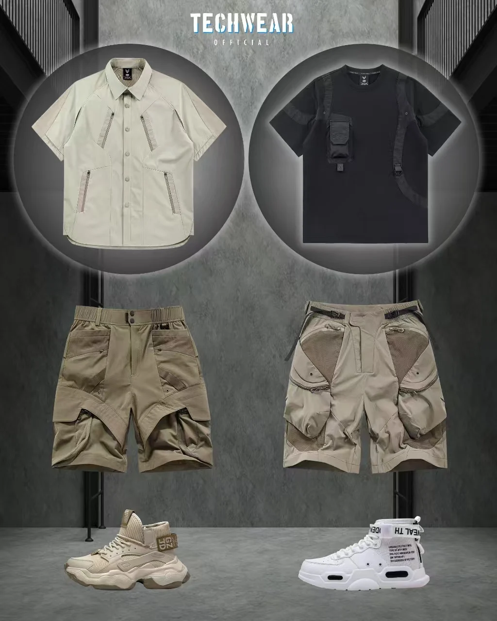 Workwear Popularized Baggy Jorts