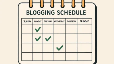 Consistency Transforms Blogging Success