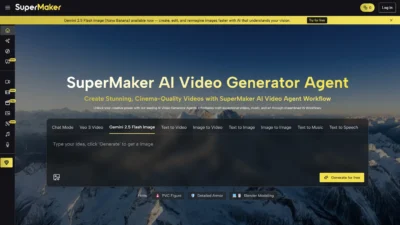 Try Gemini 2.5 Flash Image in SuperMaker AI